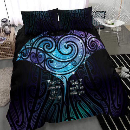 Aotearoa Maori Te Whai Rahi Bedding Set Tala - Nowhere You Could Go That I Won't Be With You - Aussie Hoodie