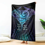 Aotearoa Maori Te Whai Rahi Blanket Tala - Nowhere You Could Go That I Won't Be With You - Aussie Hoodie