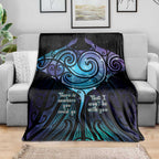 Aotearoa Maori Te Whai Rahi Blanket Tala - Nowhere You Could Go That I Won't Be With You - Aussie Hoodie