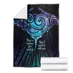 Aotearoa Maori Te Whai Rahi Blanket Tala - Nowhere You Could Go That I Won't Be With You - Aussie Hoodie