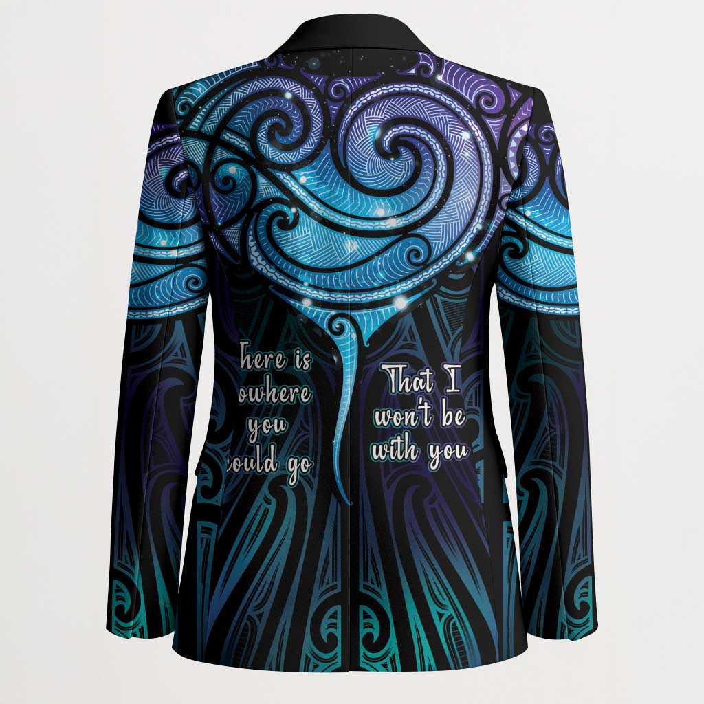 Aotearoa Maori Te Whai Rahi Blazer Tala - Nowhere You Could Go That I Won't Be With You - Aussie Hoodie