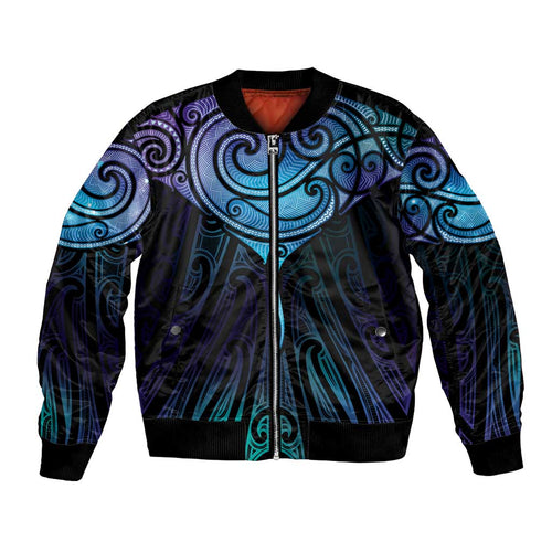 Aotearoa Maori Te Whai Rahi Bomber Jacket Tala - Nowhere You Could Go That I Won't Be With You - Aussie Hoodie