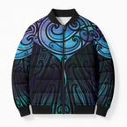 Aotearoa Maori Te Whai Rahi Bomber Puffer Jacket Tala - Nowhere You Could Go That I Won't Be With You - Aussie Hoodie