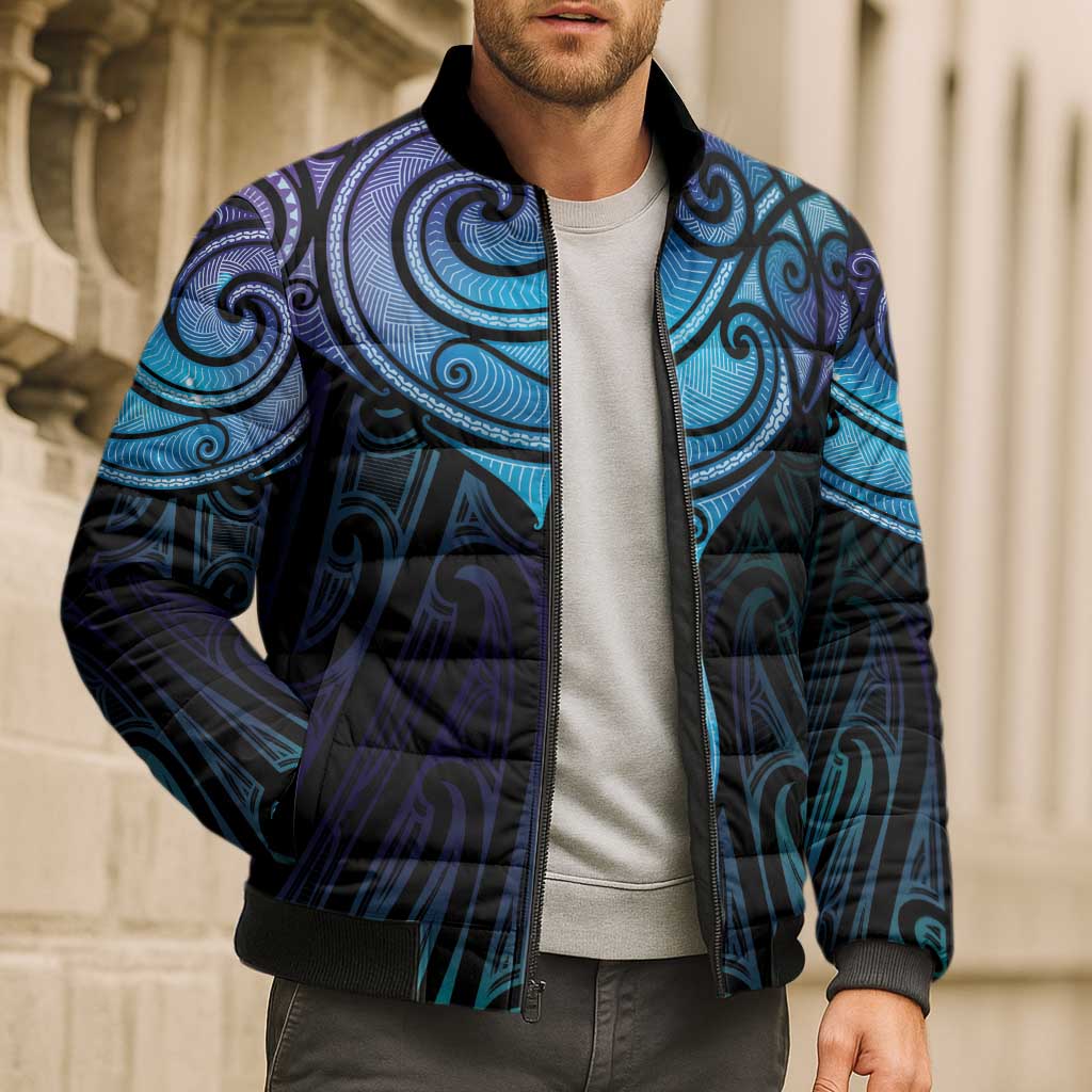 Aotearoa Maori Te Whai Rahi Bomber Puffer Jacket Tala - Nowhere You Could Go That I Won't Be With You - Aussie Hoodie