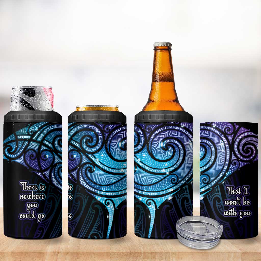 Aotearoa Maori Te Whai Rahi 4 in 1 Can Cooler Tumbler Tala - Nowhere You Could Go That I Won't Be With You - Aussie Hoodie