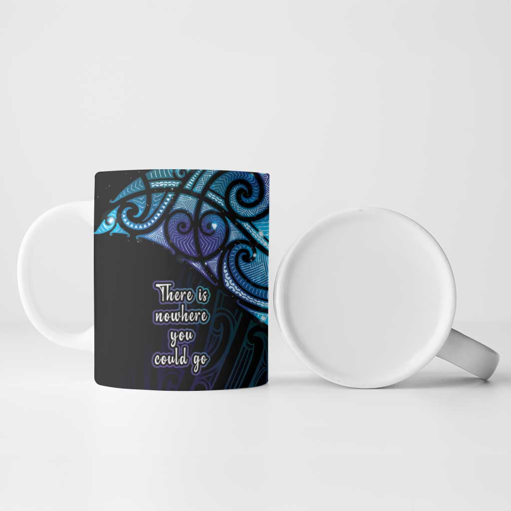 Aotearoa Maori Te Whai Rahi Ceramic Mug Tala - Nowhere You Could Go That I Won't Be With You - Aussie Hoodie