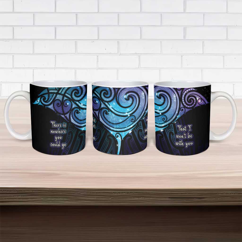 Aotearoa Maori Te Whai Rahi Ceramic Mug Tala - Nowhere You Could Go That I Won't Be With You - Aussie Hoodie