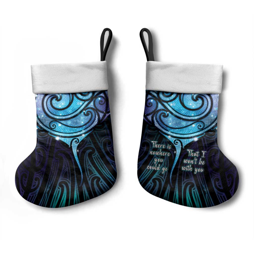 Aotearoa Maori Te Whai Rahi Christmas Stocking Tala - Nowhere You Could Go That I Won't Be With You - Aussie Hoodie