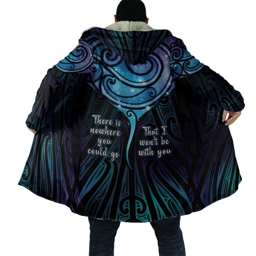 Aotearoa Maori Te Whai Rahi Cloak Tala - Nowhere You Could Go That I Won't Be With You - Aussie Hoodie