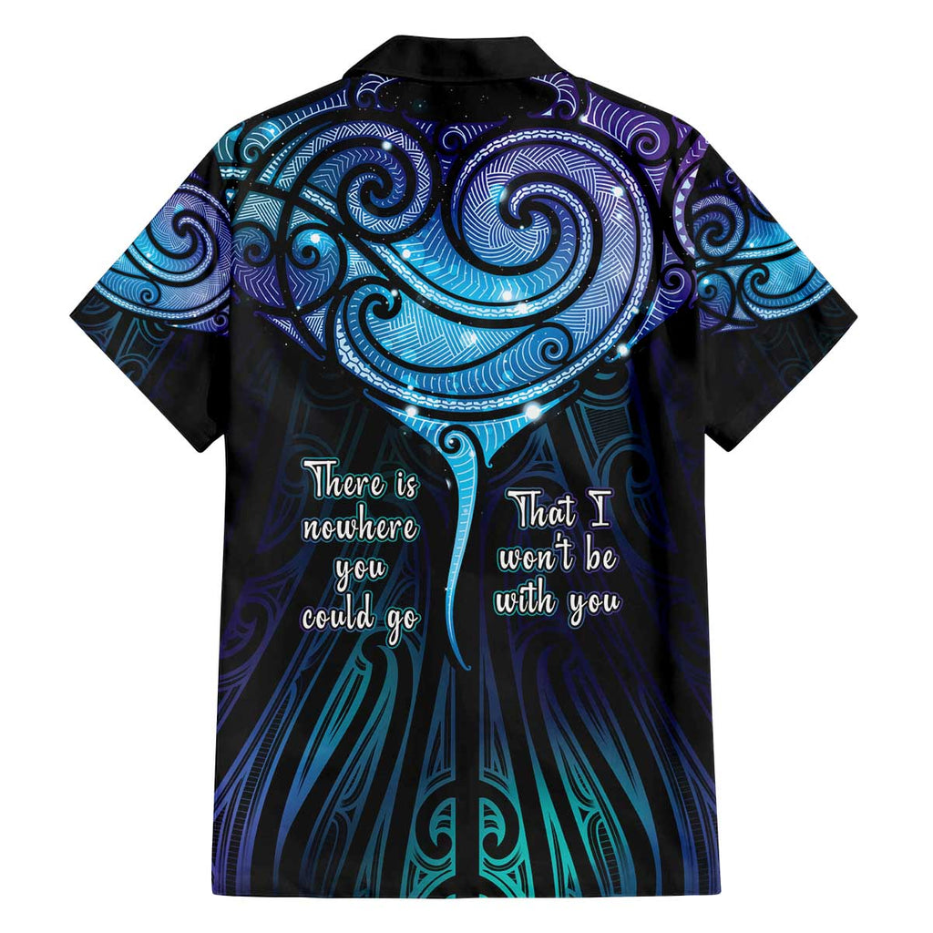 Aotearoa Maori Te Whai Rahi Family Matching Off The Shoulder Long Sleeve Dress and Hawaiian Shirt Tala - Nowhere You Could Go That I Won't Be With You - Aussie Hoodie
