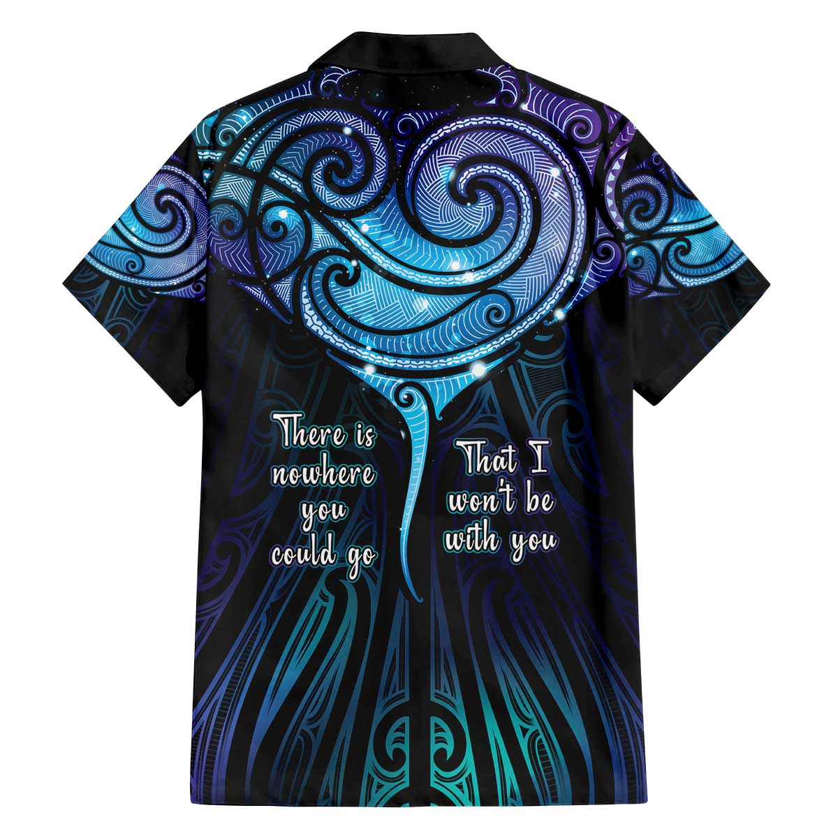 Aotearoa Maori Te Whai Rahi Family Matching Off The Shoulder Long Sleeve Dress and Hawaiian Shirt Tala - Nowhere You Could Go That I Won't Be With You - Aussie Hoodie