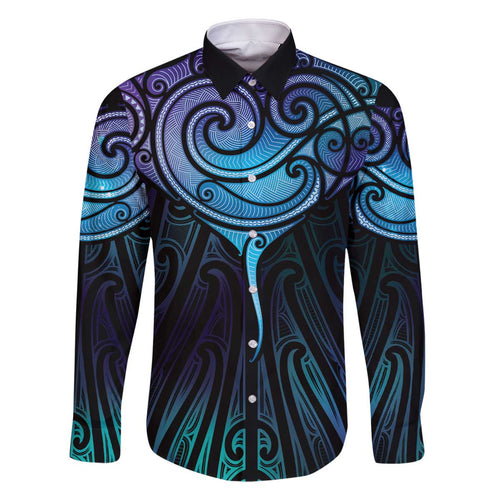 Aotearoa Maori Te Whai Rahi Family Matching Off The Shoulder Long Sleeve Dress and Hawaiian Shirt Tala - Nowhere You Could Go That I Won't Be With You - Aussie Hoodie