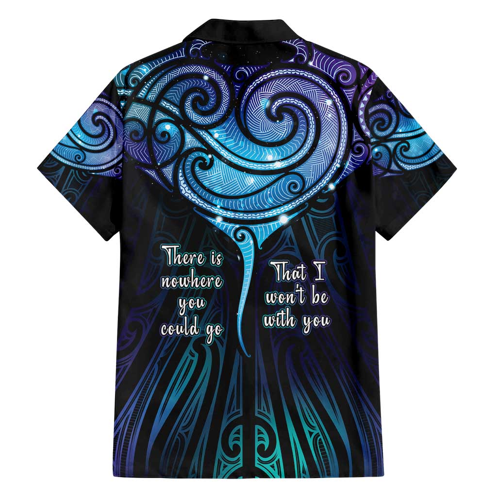 Aotearoa Maori Te Whai Rahi Family Matching Off Shoulder Maxi Dress and Hawaiian Shirt Tala - Nowhere You Could Go That I Won't Be With You - Aussie Hoodie