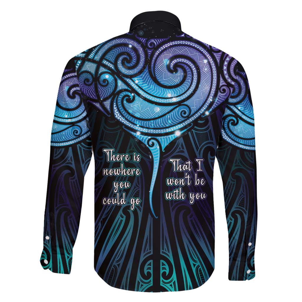 Aotearoa Maori Te Whai Rahi Family Matching Off Shoulder Maxi Dress and Hawaiian Shirt Tala - Nowhere You Could Go That I Won't Be With You - Aussie Hoodie