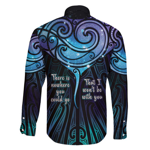 Aotearoa Maori Te Whai Rahi Family Matching Off Shoulder Maxi Dress and Hawaiian Shirt Tala - Nowhere You Could Go That I Won't Be With You - Aussie Hoodie