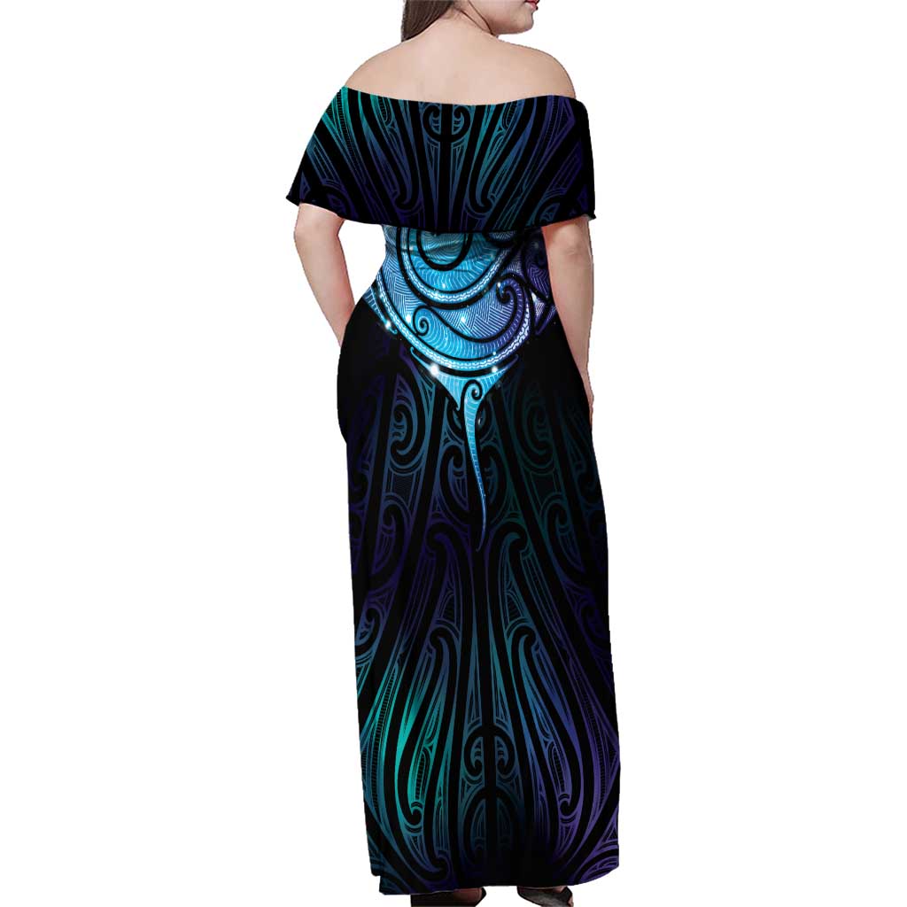 Aotearoa Maori Te Whai Rahi Family Matching Off Shoulder Maxi Dress and Hawaiian Shirt Tala - Nowhere You Could Go That I Won't Be With You - Aussie Hoodie