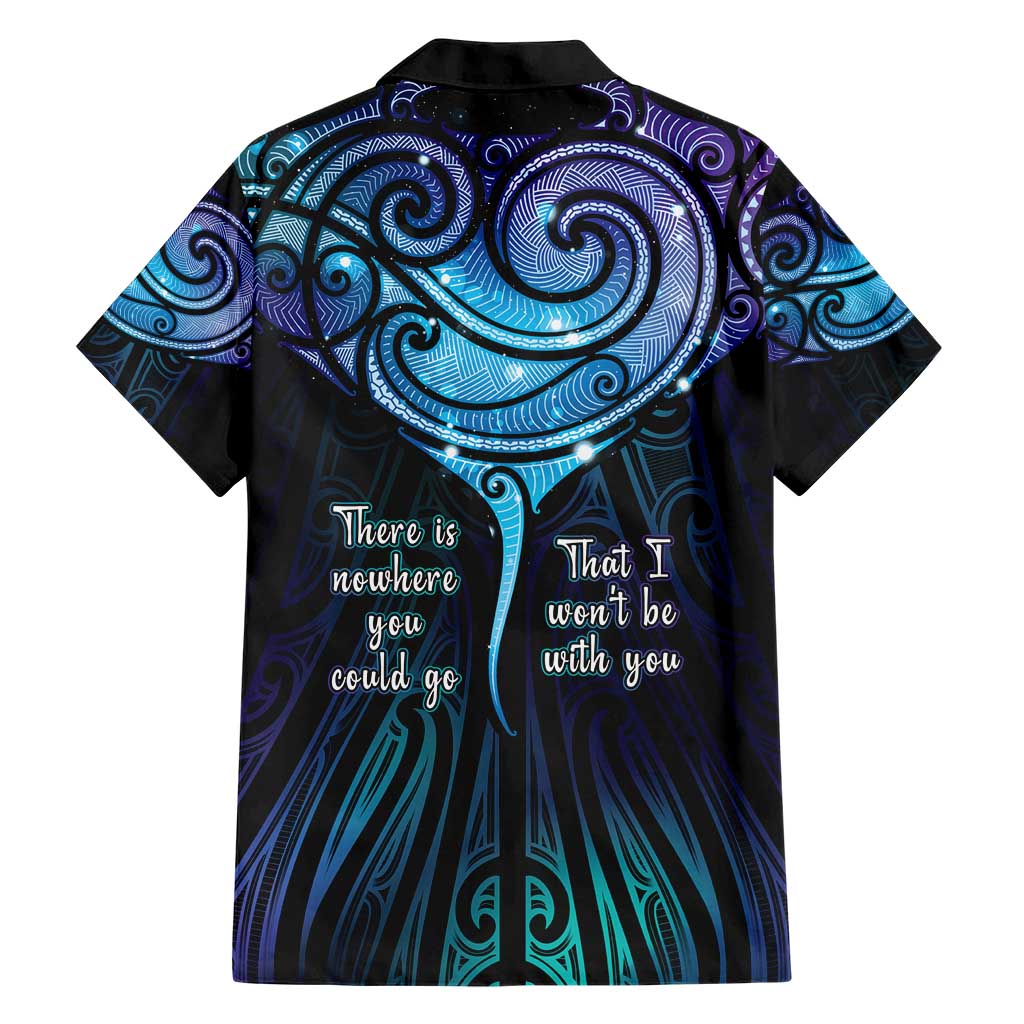 Aotearoa Maori Te Whai Rahi Family Matching Short Sleeve Bodycon Dress and Hawaiian Shirt Tala - Nowhere You Could Go That I Won't Be With You - Aussie Hoodie