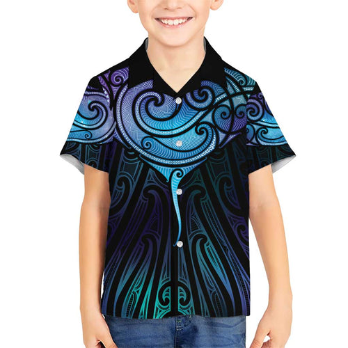 Aotearoa Maori Te Whai Rahi Family Matching Short Sleeve Bodycon Dress and Hawaiian Shirt Tala - Nowhere You Could Go That I Won't Be With You - Aussie Hoodie
