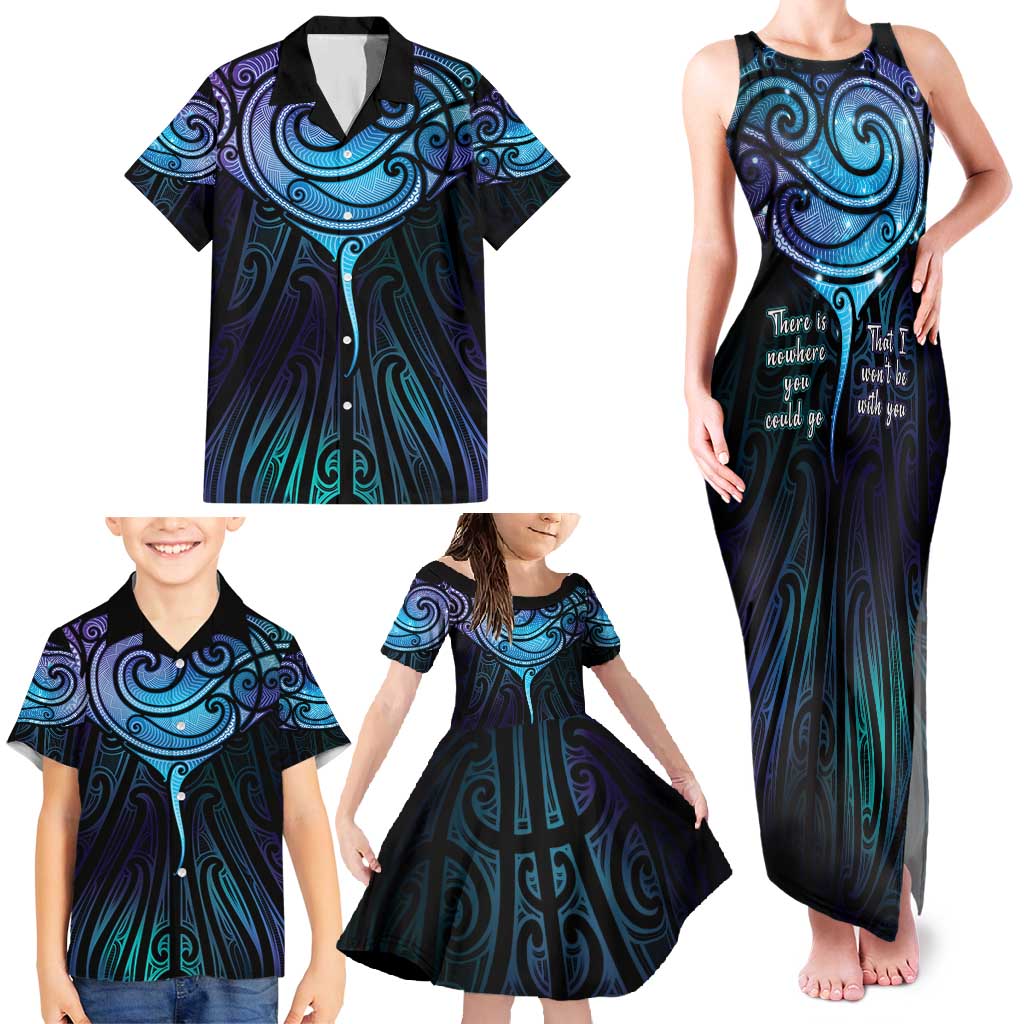 Aotearoa Maori Te Whai Rahi Family Matching Tank Maxi Dress and Hawaiian Shirt Tala - Nowhere You Could Go That I Won't Be With You - Aussie Hoodie