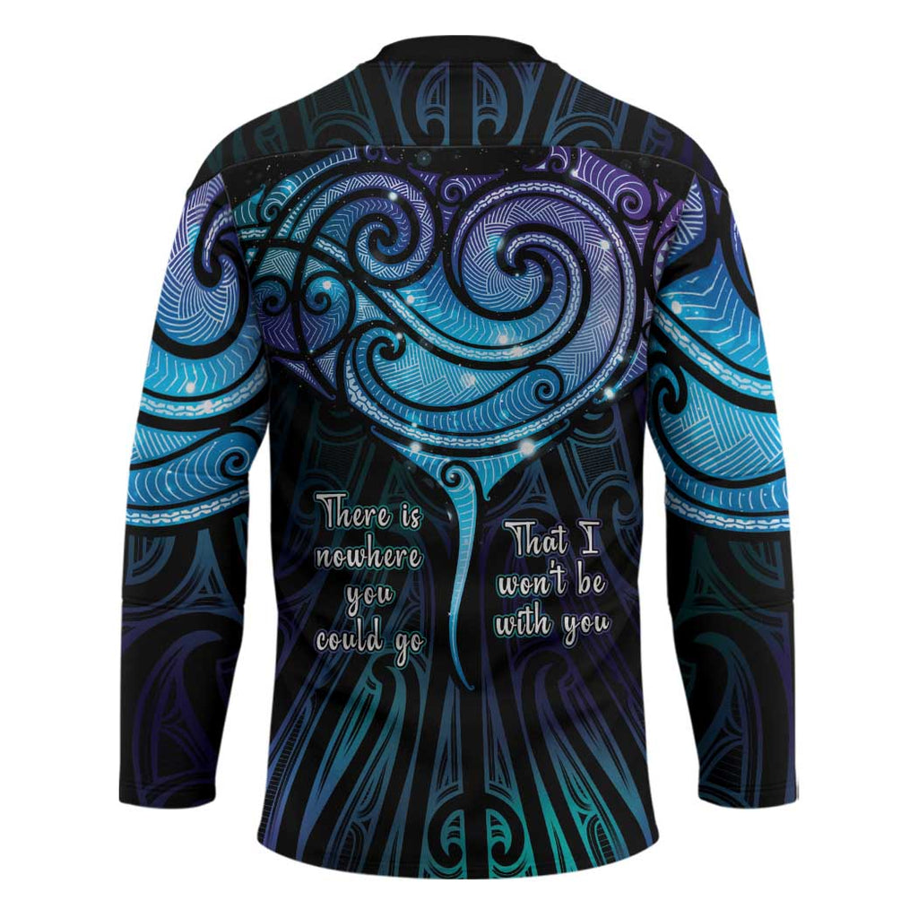 Aotearoa Maori Te Whai Rahi Hockey Jersey Tala - Nowhere You Could Go That I Won't Be With You - Aussie Hoodie