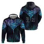 Aotearoa Maori Te Whai Rahi Hoodie Tala - Nowhere You Could Go That I Won't Be With You - Aussie Hoodie