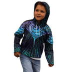 Aotearoa Maori Te Whai Rahi Kid Hoodie Tala - Nowhere You Could Go That I Won't Be With You - Aussie Hoodie