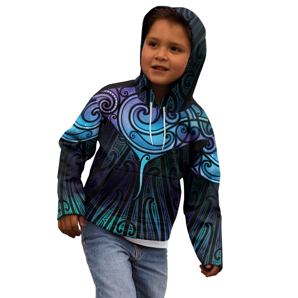 Aotearoa Maori Te Whai Rahi Kid Hoodie Tala - Nowhere You Could Go That I Won't Be With You - Aussie Hoodie