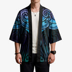 Aotearoa Maori Te Whai Rahi Kimono Tala - Nowhere You Could Go That I Won't Be With You - Aussie Hoodie