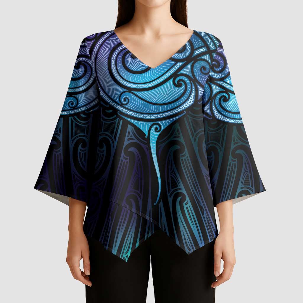 Aotearoa Maori Te Whai Rahi Kimono Sleeve Blouse Tala - Nowhere You Could Go That I Won't Be With You - Aussie Hoodie