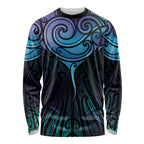 Aotearoa Maori Te Whai Rahi Long Sleeve Shirt Tala - Nowhere You Could Go That I Won't Be With You - Aussie Hoodie