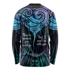 Aotearoa Maori Te Whai Rahi Long Sleeve Shirt Tala - Nowhere You Could Go That I Won't Be With You - Aussie Hoodie