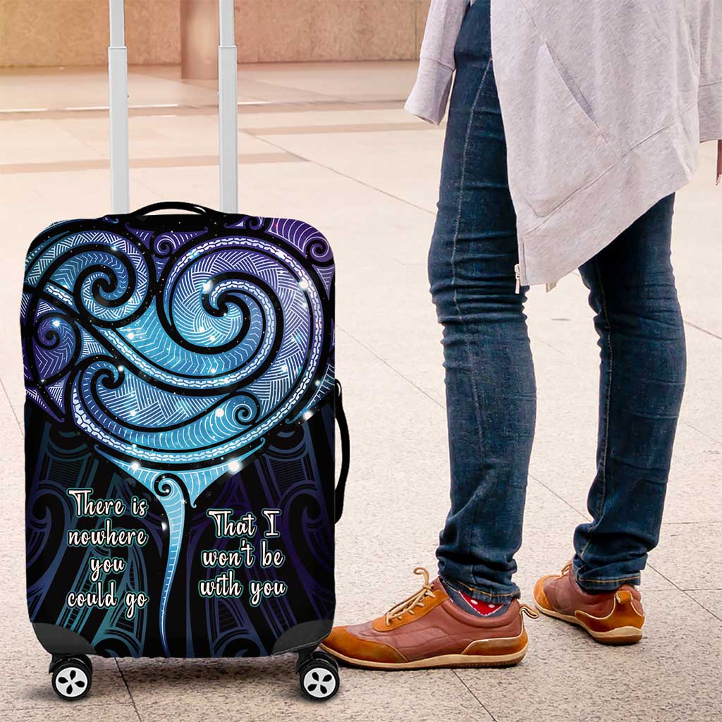 Aotearoa Maori Te Whai Rahi Luggage Cover Tala - Nowhere You Could Go That I Won't Be With You - Aussie Hoodie