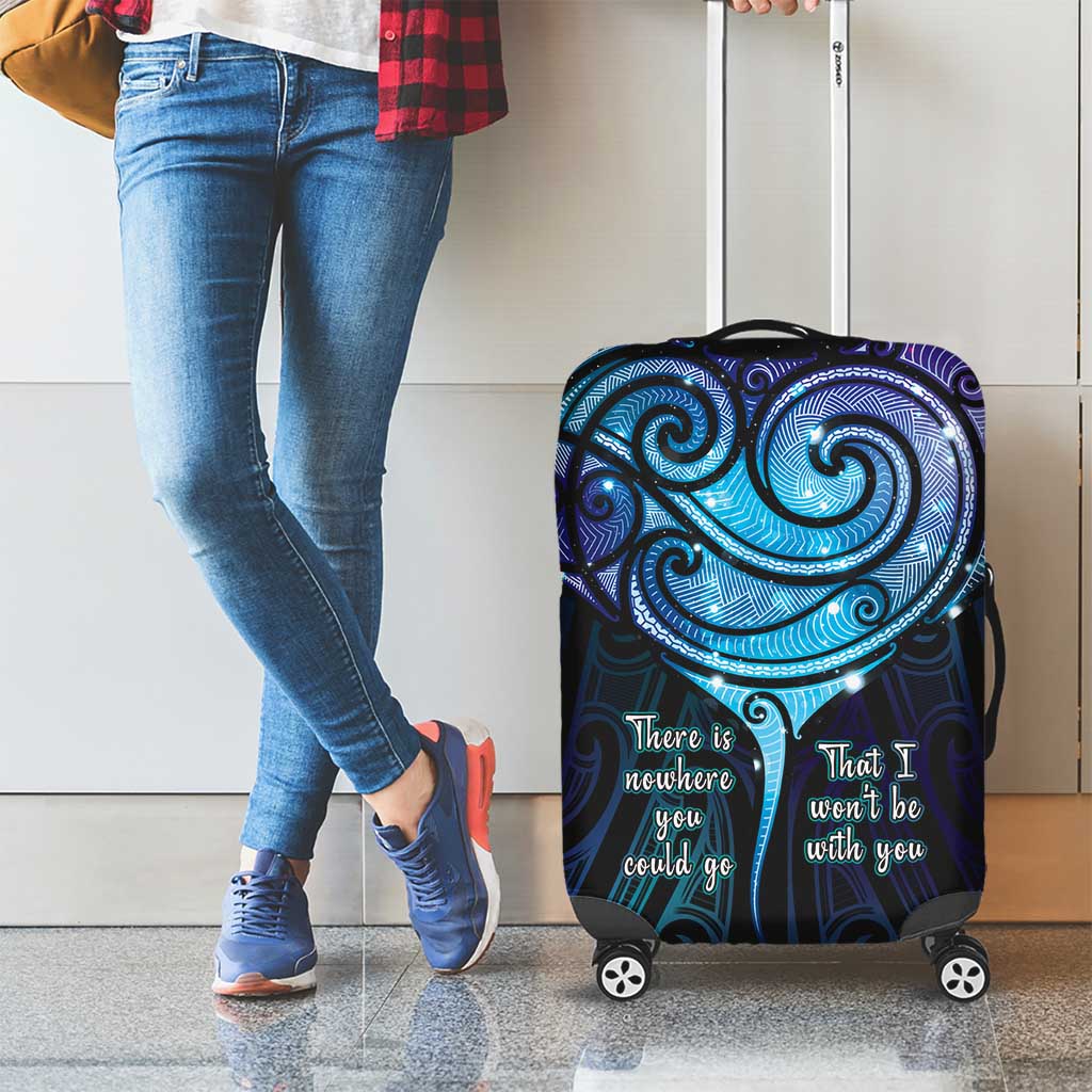 Aotearoa Maori Te Whai Rahi Luggage Cover Tala - Nowhere You Could Go That I Won't Be With You - Aussie Hoodie