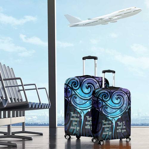 Aotearoa Maori Te Whai Rahi Luggage Cover Tala - Nowhere You Could Go That I Won't Be With You - Aussie Hoodie