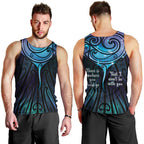 Aotearoa Maori Te Whai Rahi Men Tank Top Tala - Nowhere You Could Go That I Won't Be With You - Aussie Hoodie