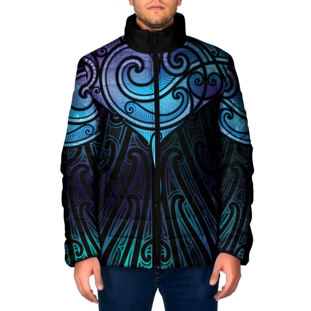 Aotearoa Maori Te Whai Rahi Padded Jacket Tala - Nowhere You Could Go That I Won't Be With You - Aussie Hoodie
