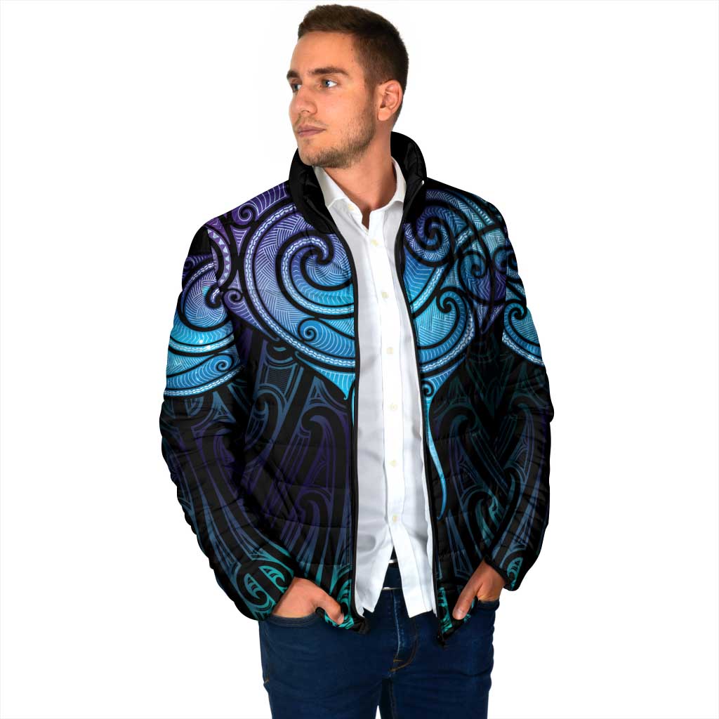Aotearoa Maori Te Whai Rahi Padded Jacket Tala - Nowhere You Could Go That I Won't Be With You - Aussie Hoodie