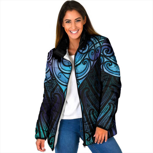 Aotearoa Maori Te Whai Rahi Padded Jacket Tala - Nowhere You Could Go That I Won't Be With You - Aussie Hoodie