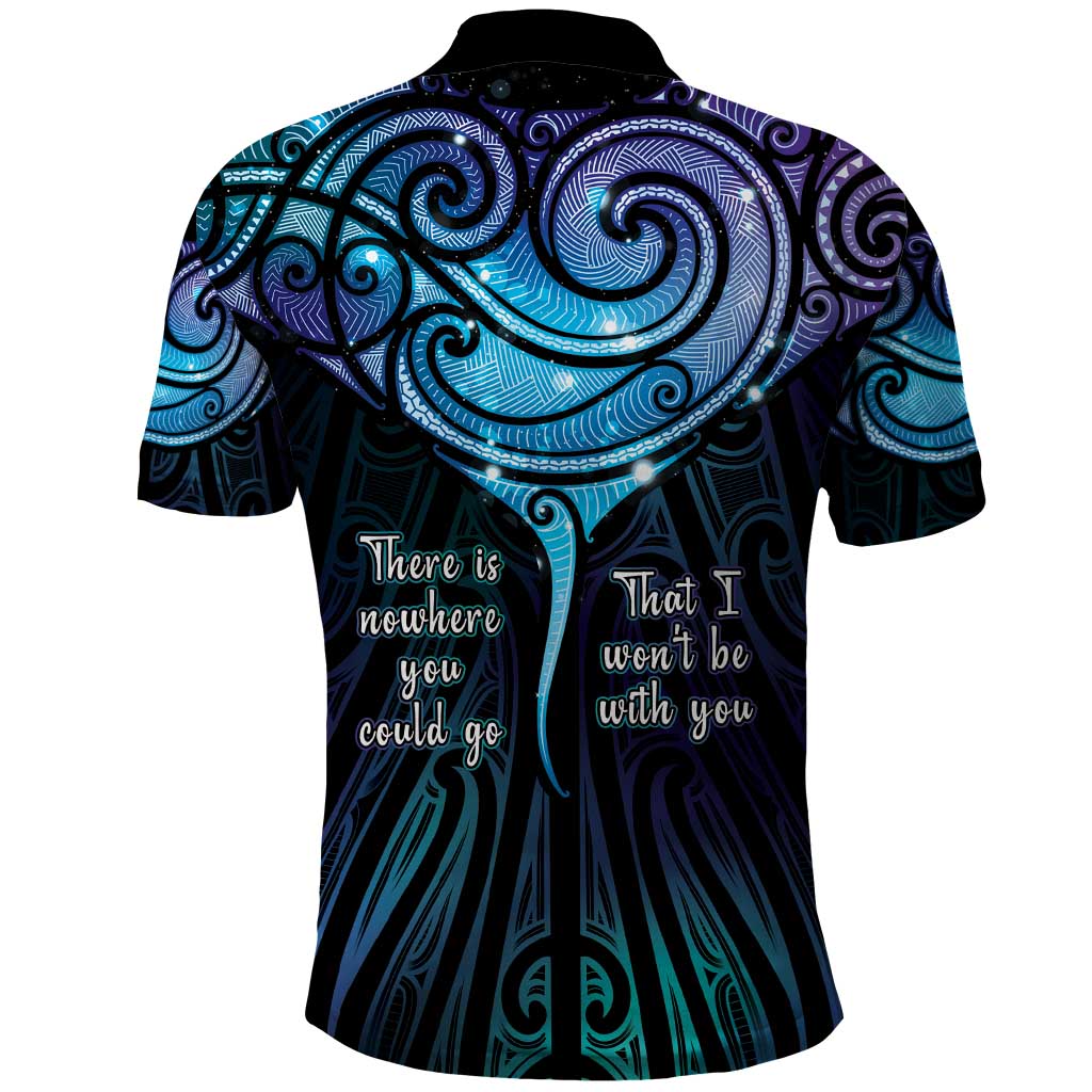 Aotearoa Maori Te Whai Rahi Polo Shirt Tala - Nowhere You Could Go That I Won't Be With You - Aussie Hoodie