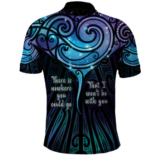 Aotearoa Maori Te Whai Rahi Polo Shirt Tala - Nowhere You Could Go That I Won't Be With You - Aussie Hoodie