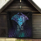 Aotearoa Maori Te Whai Rahi Quilt Tala - Nowhere You Could Go That I Won't Be With You - Aussie Hoodie
