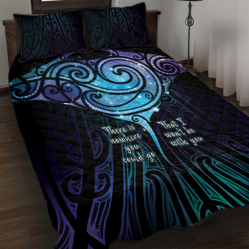 Aotearoa Maori Te Whai Rahi Quilt Bed Set Tala - Nowhere You Could Go That I Won't Be With You - Aussie Hoodie