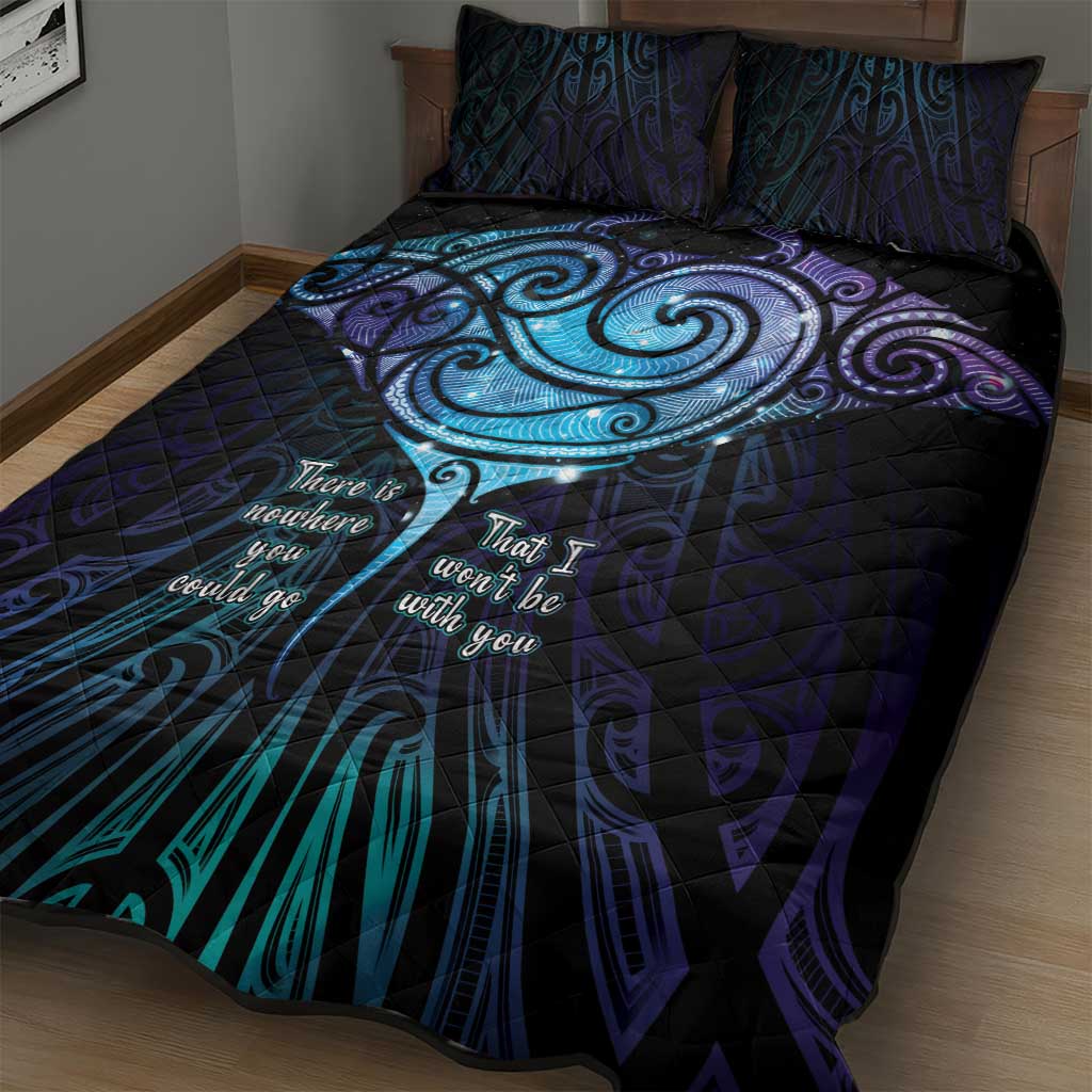 Aotearoa Maori Te Whai Rahi Quilt Bed Set Tala - Nowhere You Could Go That I Won't Be With You - Aussie Hoodie