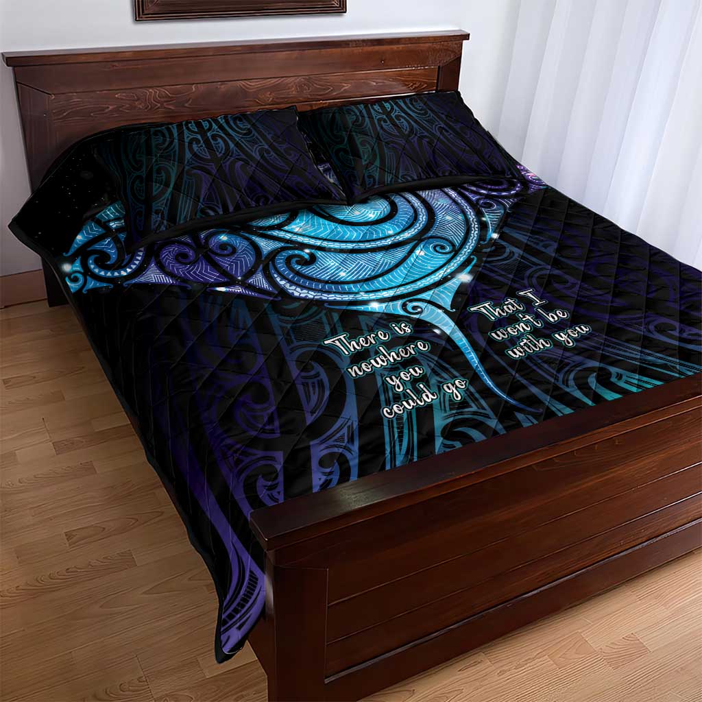 Aotearoa Maori Te Whai Rahi Quilt Bed Set Tala - Nowhere You Could Go That I Won't Be With You - Aussie Hoodie