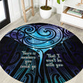 Aotearoa Maori Te Whai Rahi Round Carpet Tala - Nowhere You Could Go That I Won't Be With You - Aussie Hoodie