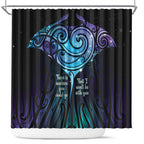 Aotearoa Maori Te Whai Rahi Shower Curtain Tala - Nowhere You Could Go That I Won't Be With You - Aussie Hoodie