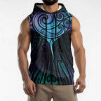 Aotearoa Maori Te Whai Rahi Sleeveless Hoodie Tala - Nowhere You Could Go That I Won't Be With You - Aussie Hoodie