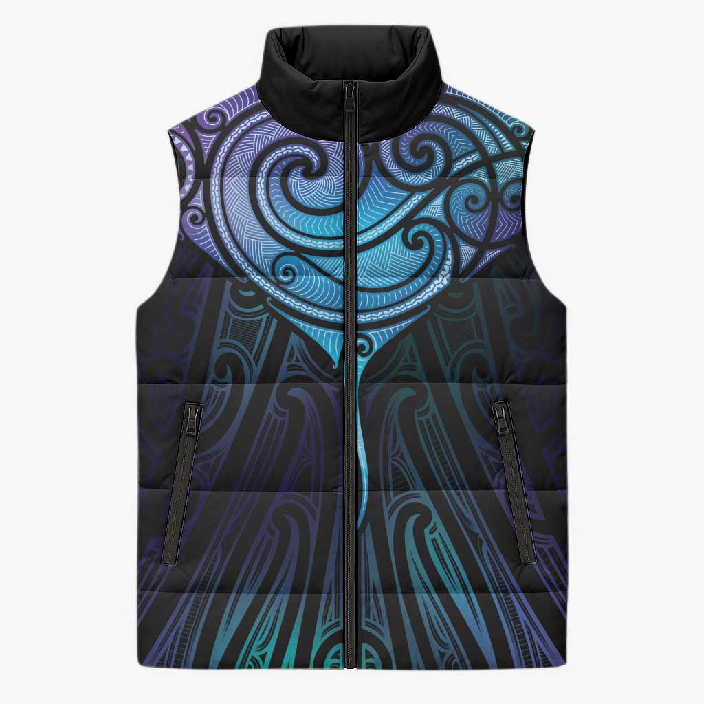 Aotearoa Maori Te Whai Rahi Sleeveless Puffer Jacket Tala - Nowhere You Could Go That I Won't Be With You - Aussie Hoodie