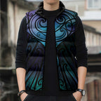 Aotearoa Maori Te Whai Rahi Sleeveless Puffer Jacket Tala - Nowhere You Could Go That I Won't Be With You - Aussie Hoodie