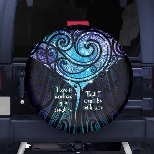 Aotearoa Maori Te Whai Rahi Spare Tire Cover Tala - Nowhere You Could Go That I Won't Be With You - Aussie Hoodie